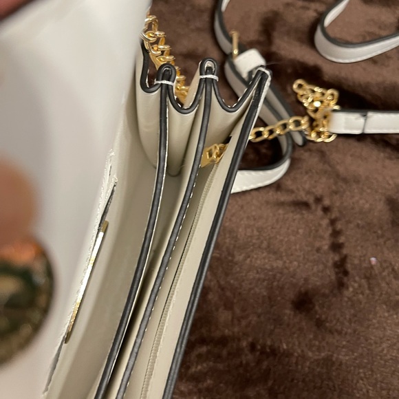 White clutch with strap - Picture 4 of 4